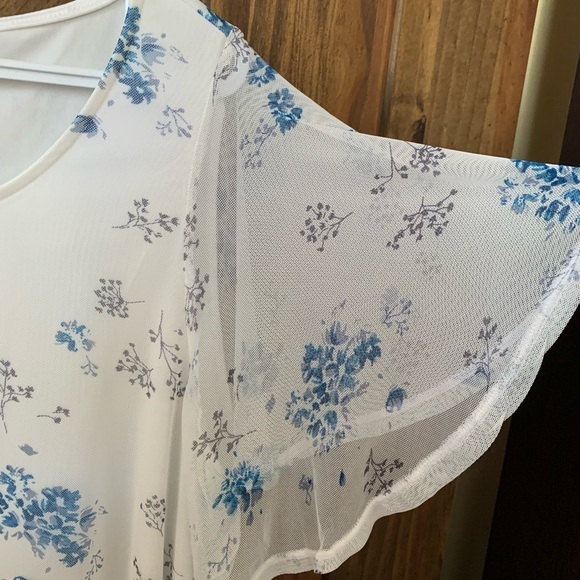 Lily Morgan floral print T-shirt - Picture 3 of 3